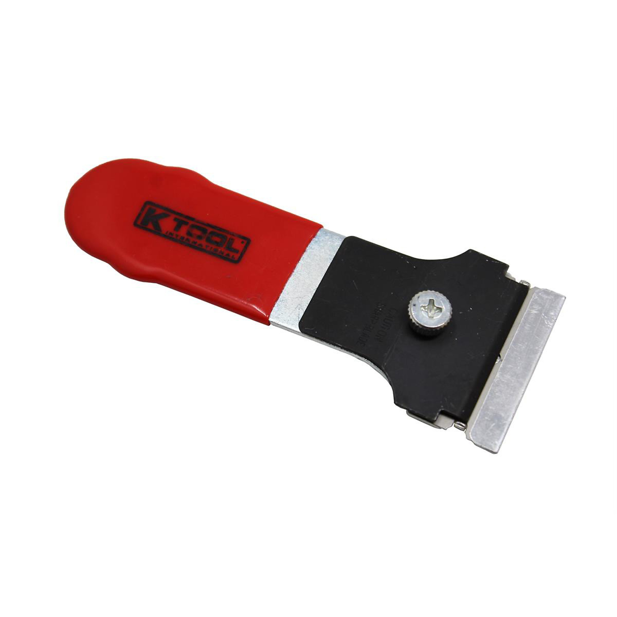 K Tool International Mini Scraper — Grip-Coated Handle, Angled Tip, Model# KTI70016